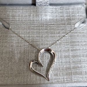 Zales heart pendant